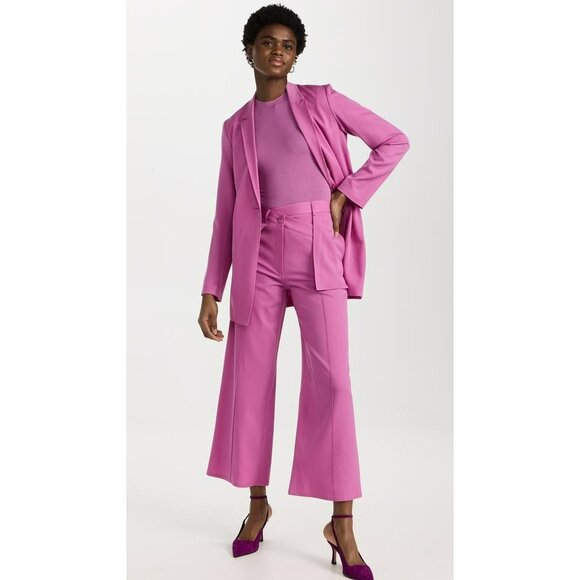 NEW Lapointe Lightweight Wool Tailoring Single Breasted Blazer Orchid Purple - Picture 15 of 16